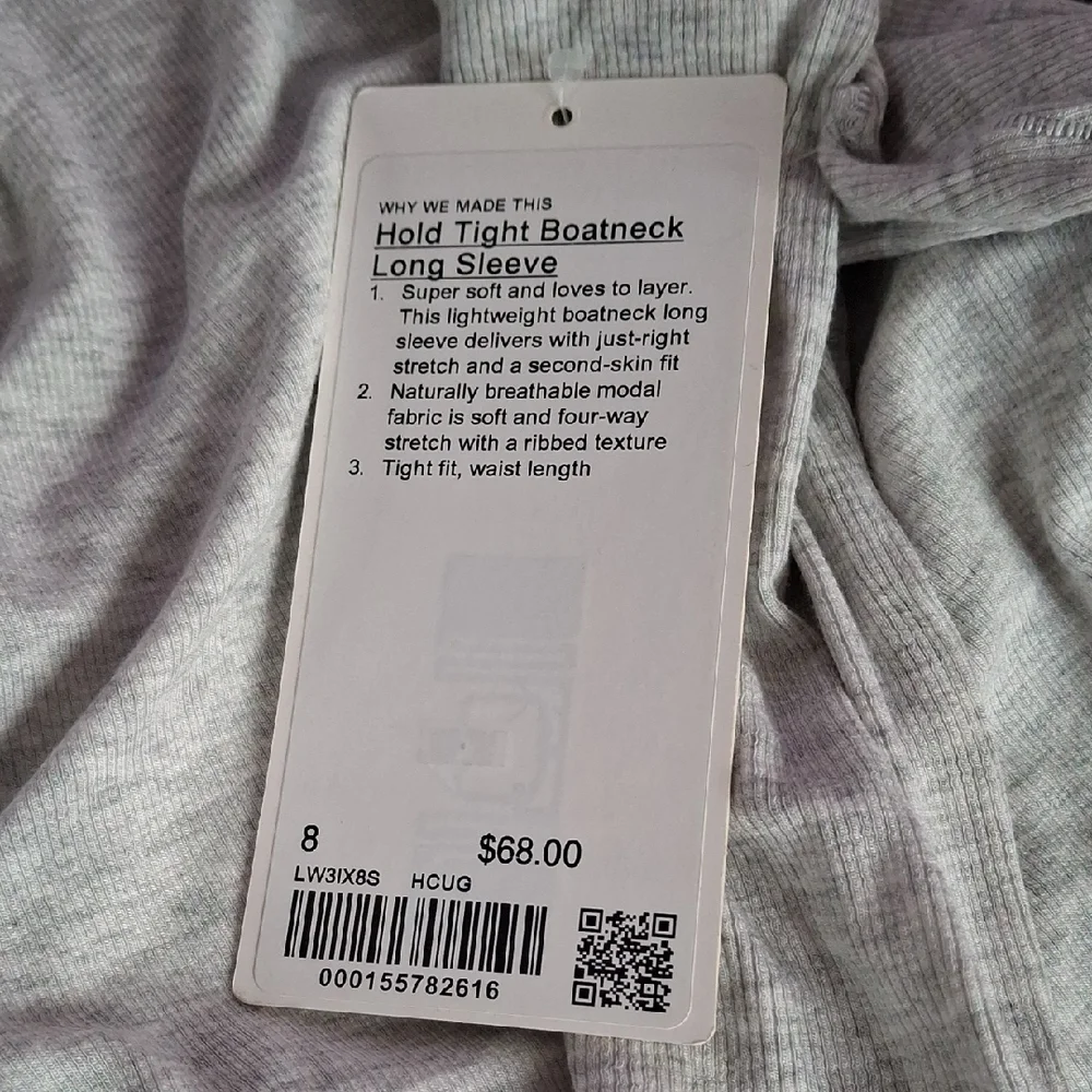 Lululemon Athletica Gray Long Sleeve Top - Picture 7 of 7
